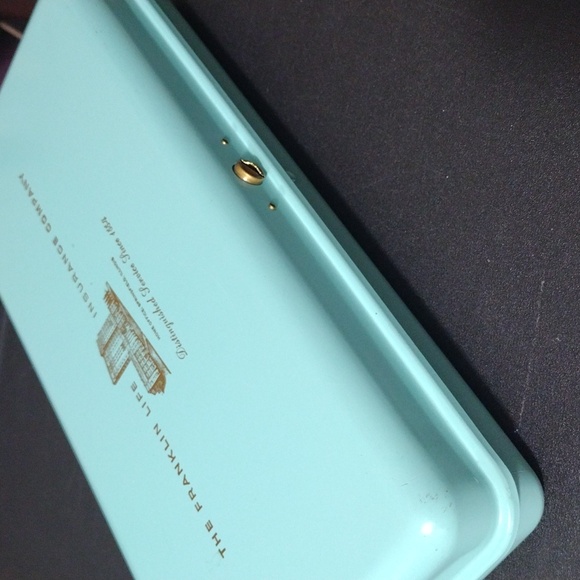 Mid Century Modern Metal Box The Franklin Life Insurance Company - Picture 3 of 9